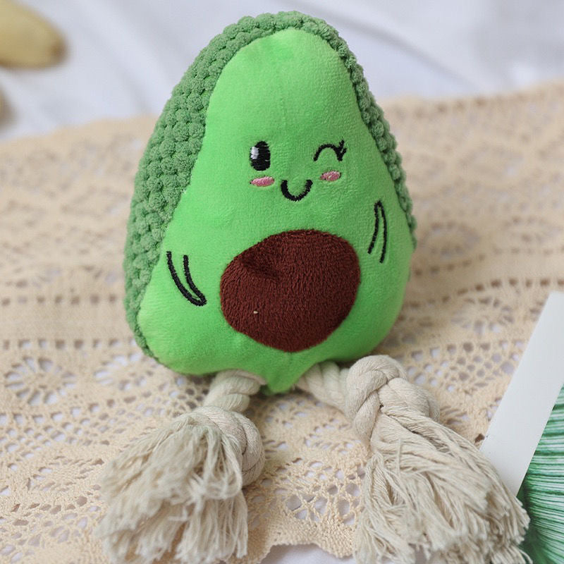 Fruit Dog Toys – Squeaky Fun