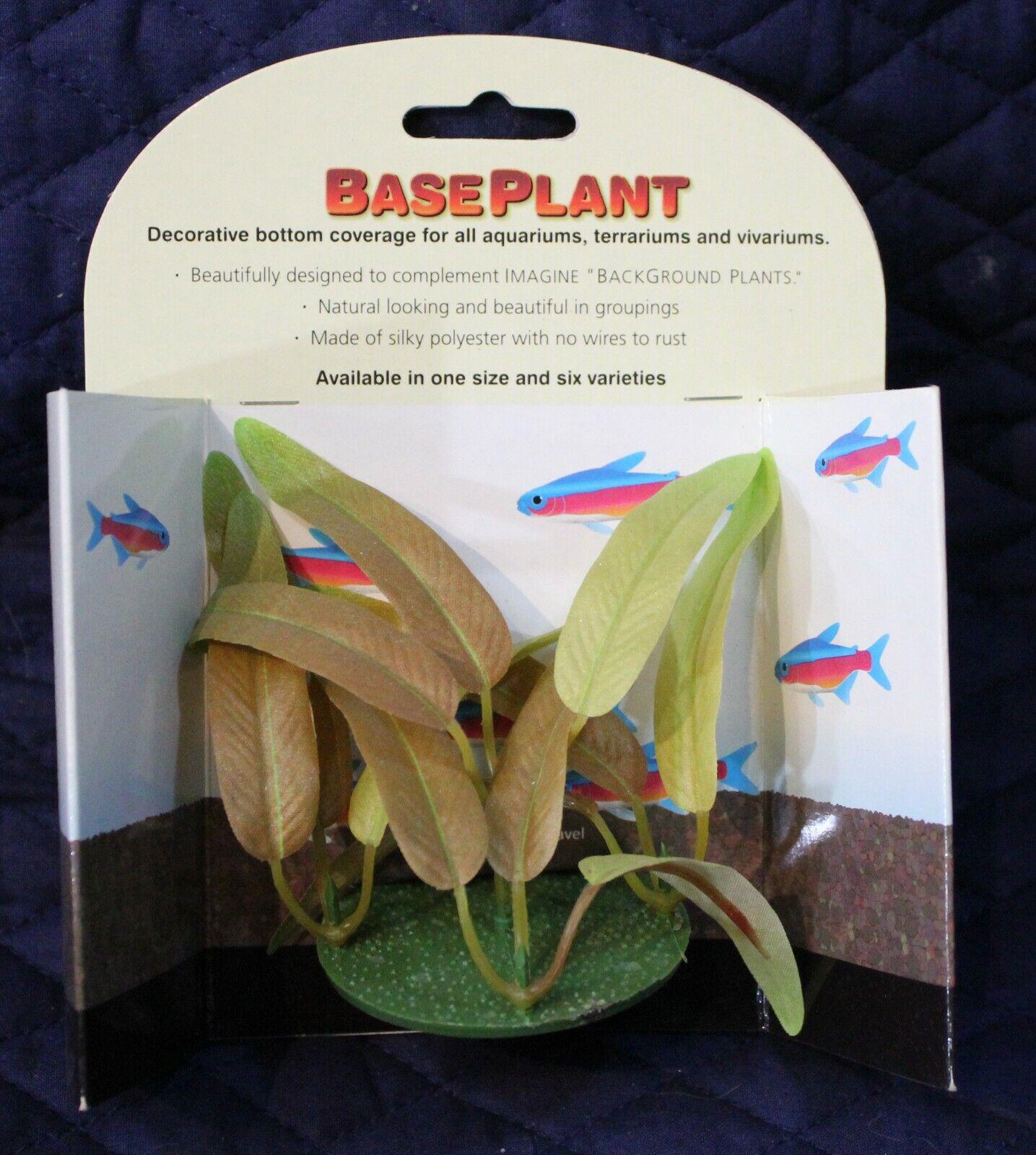 Imagine Base Plants Fish Decor
