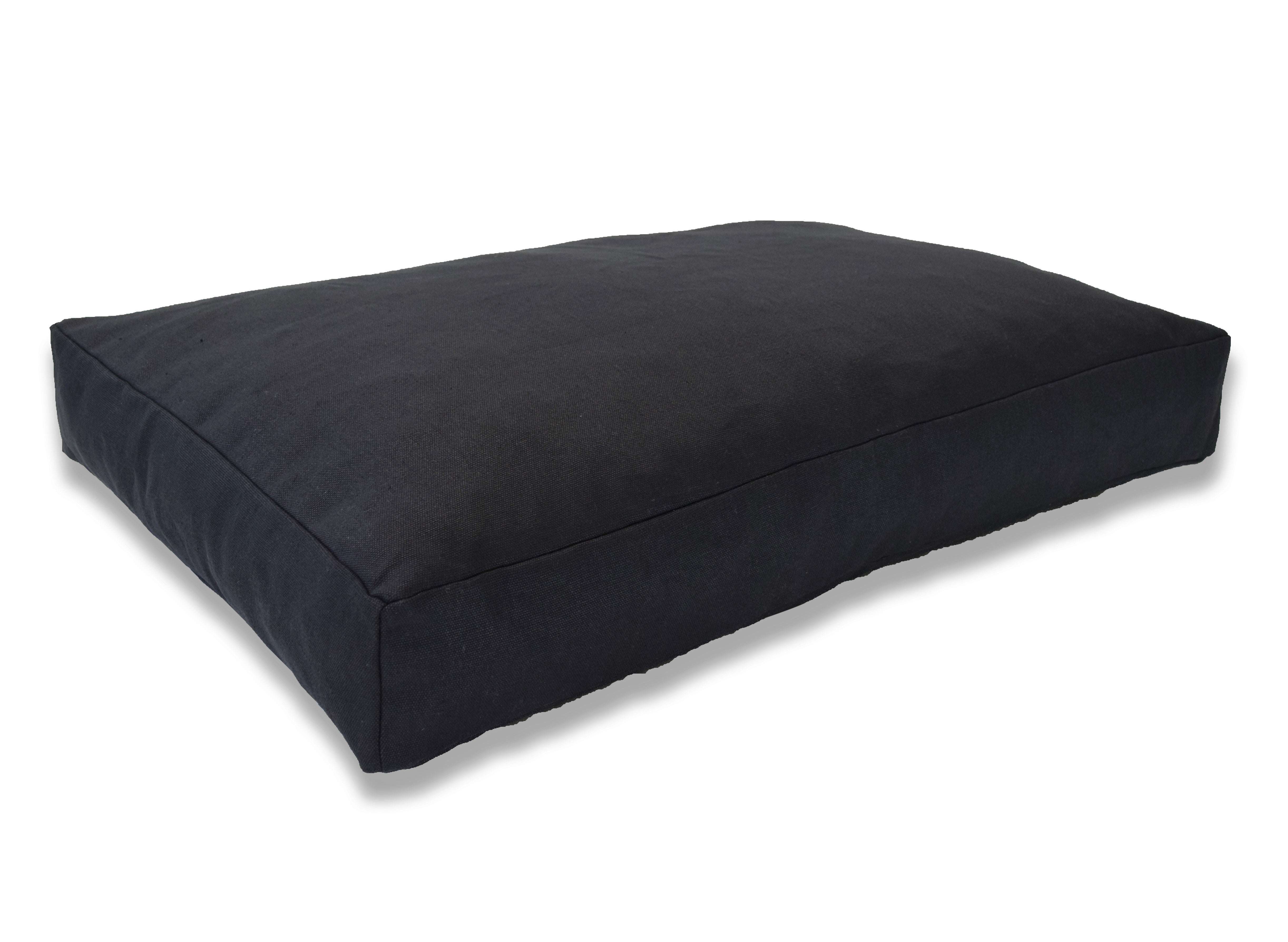 Hemp Dog Bed - Organic Natural Latex Foam Fill Orthopedic Support