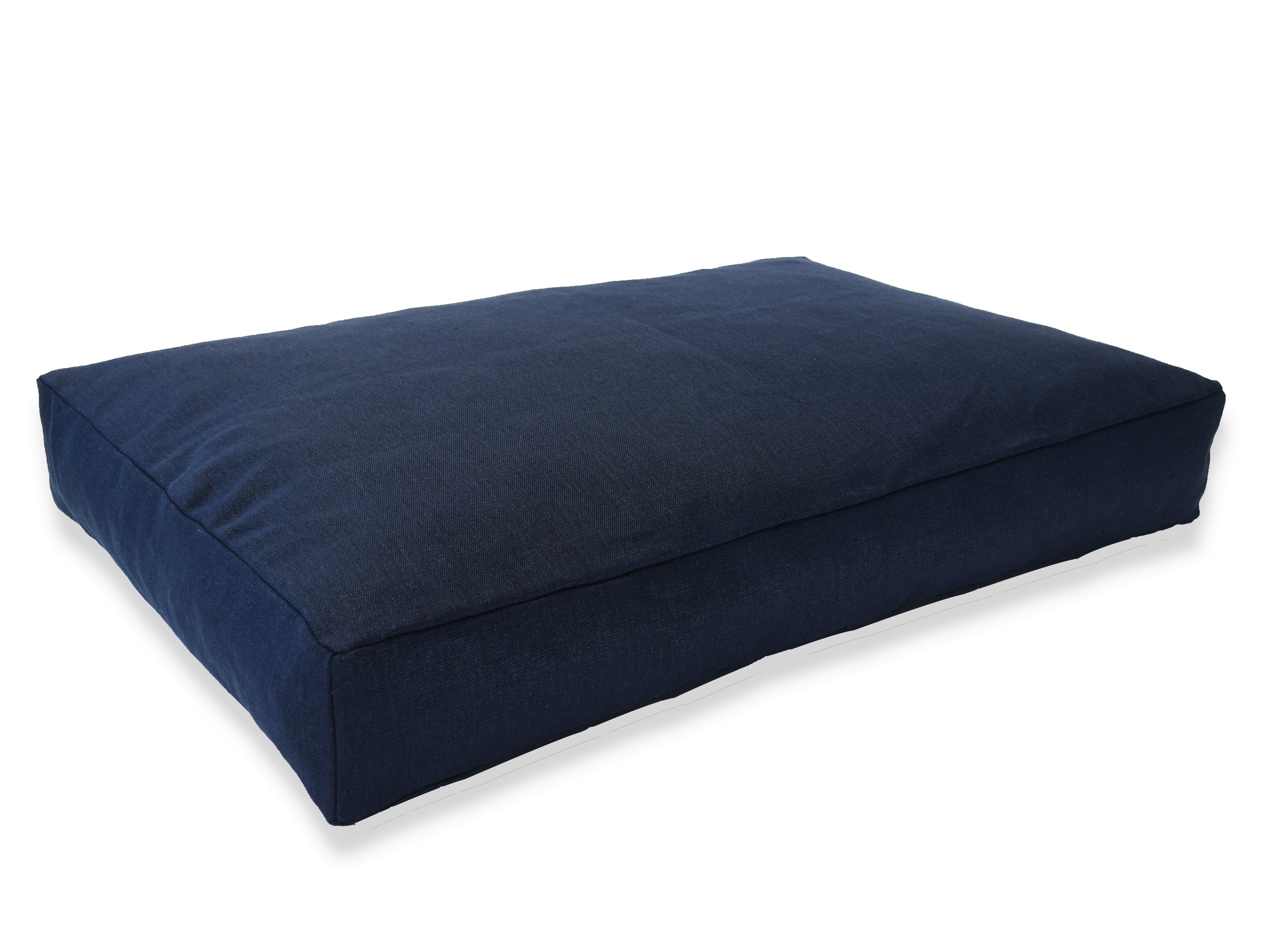 Hemp Dog Bed - Organic Natural Latex Foam Fill Orthopedic Support