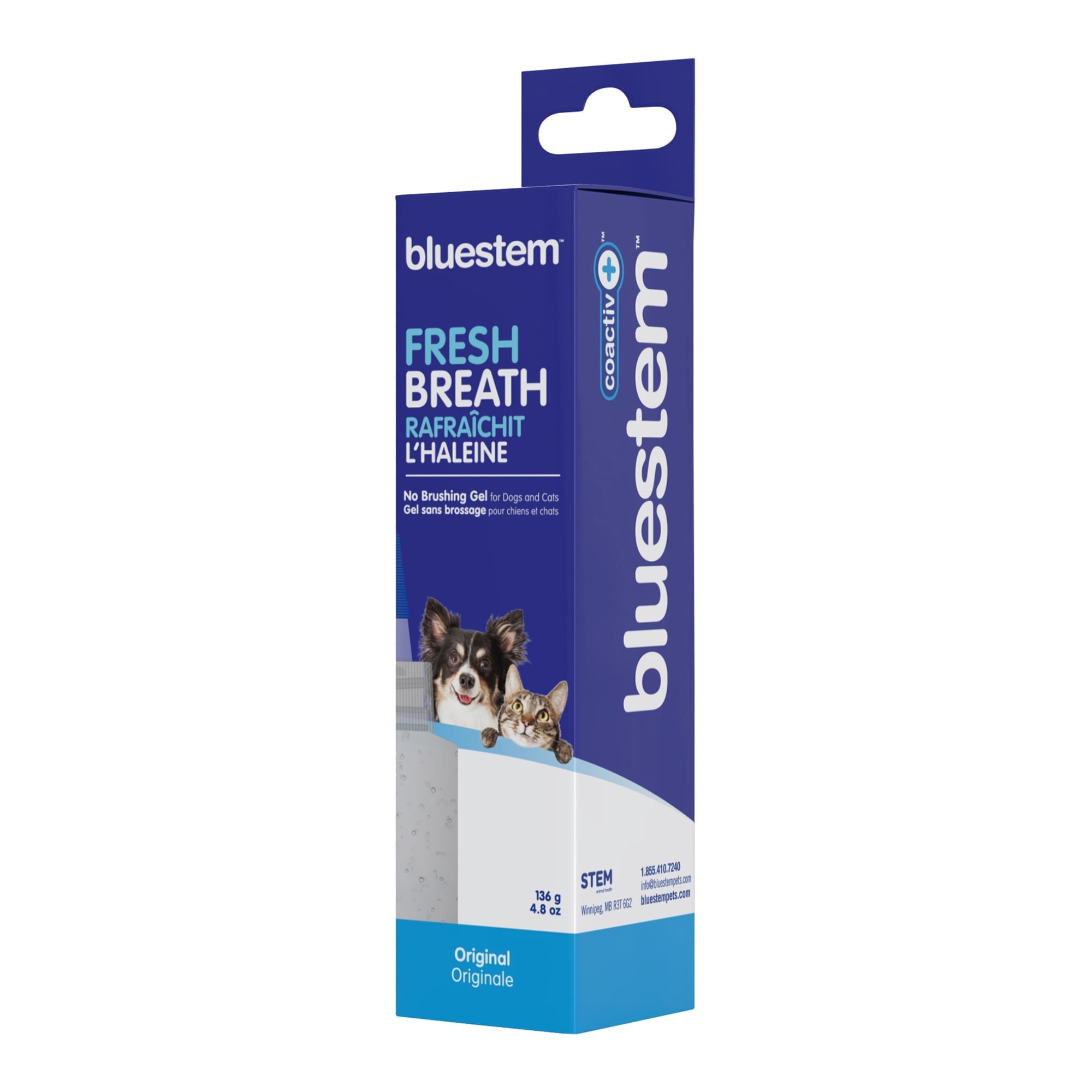 bluestem Coactiv+ No Brushing Dental Gel for Dogs & Cats