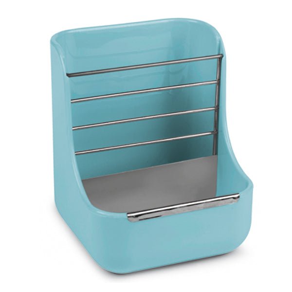 Bunny Feeder with Removable Grass Rack - PP Plastic 6" H