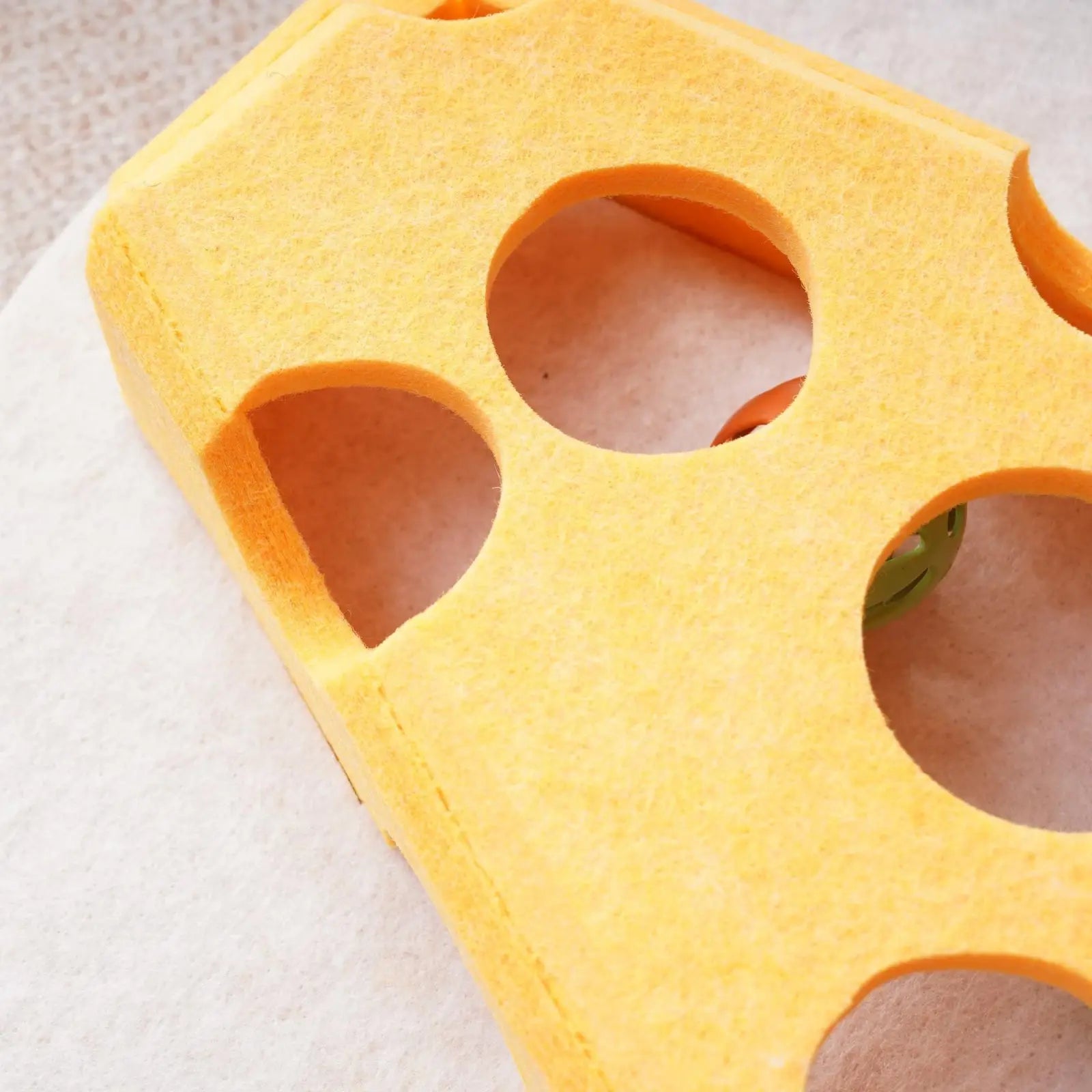 Cat Puzzle Toy with Spring Wand and Suction Cup Base