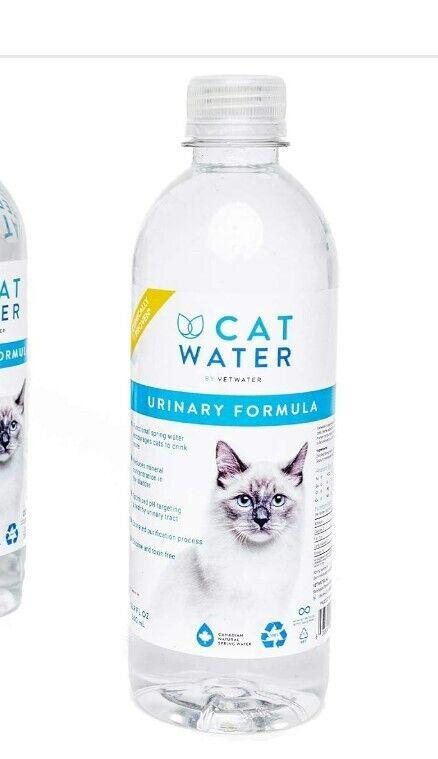 CATWATER by VETWATER | ph-Balanced and Mineral-Free Cat Water | 16.9 oz bottle