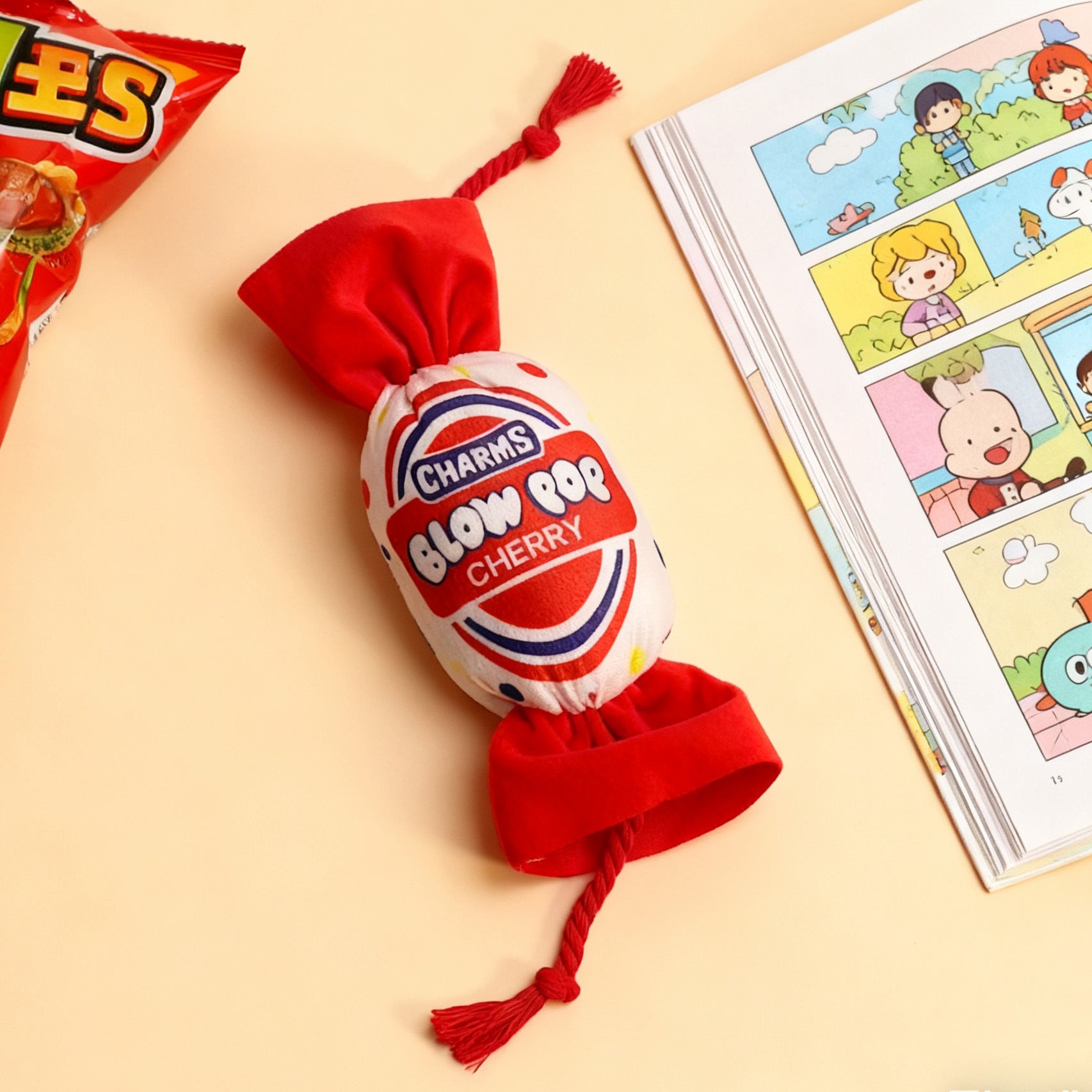 Candy Tug & Treat Toy