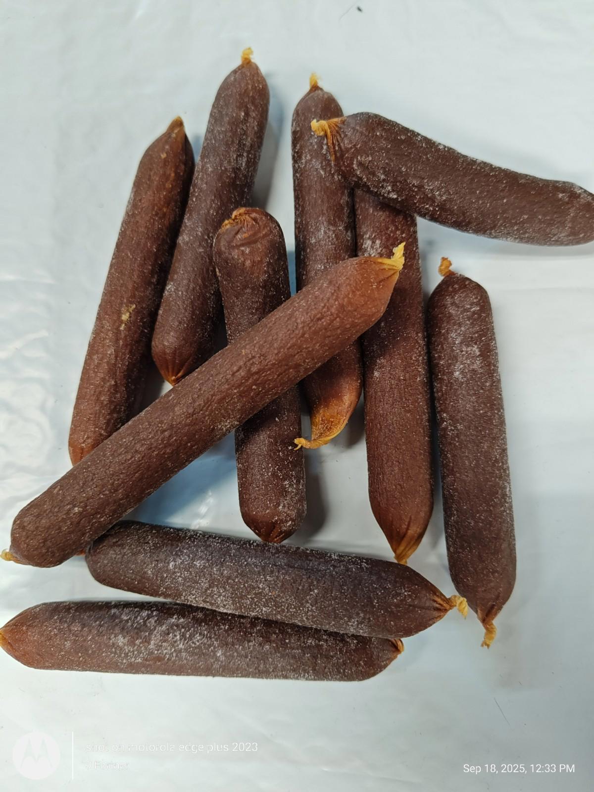 Chew Treat Beef & Lamb 4 inch sausages for dogs 10 PACK!