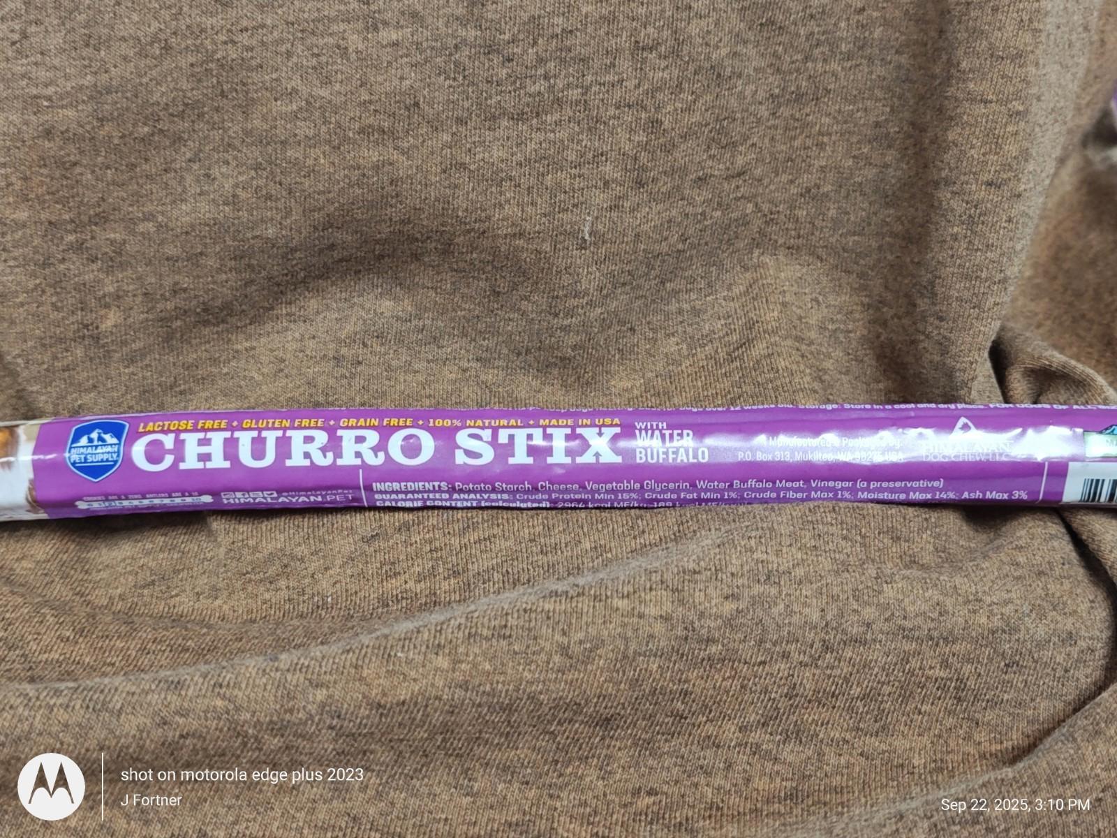 Himalayan Churro Dog Chew Stix 2 Pack