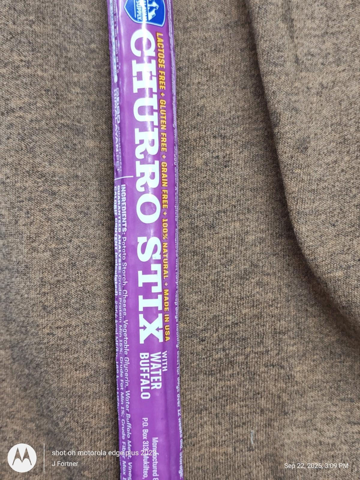 Himalayan Churro Dog Chew Stix 2 Pack