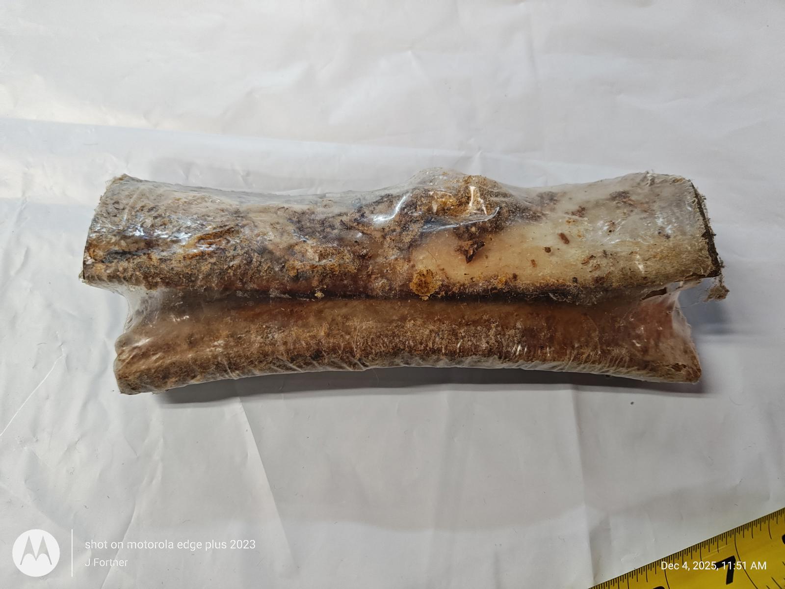 Natural Healthy Beef Buffalo Rib Bones Dog Chews Treats for Dogs 2 Pack