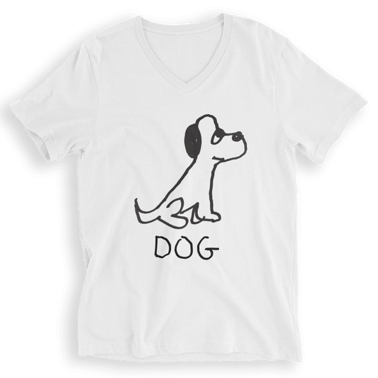 Dog - V-Neck T-Shirt