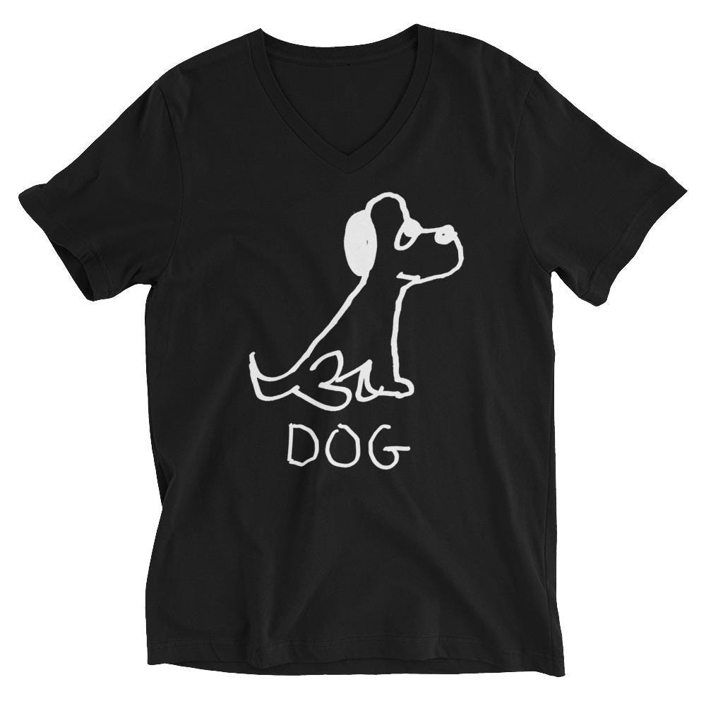 Dog - V-Neck T-Shirt