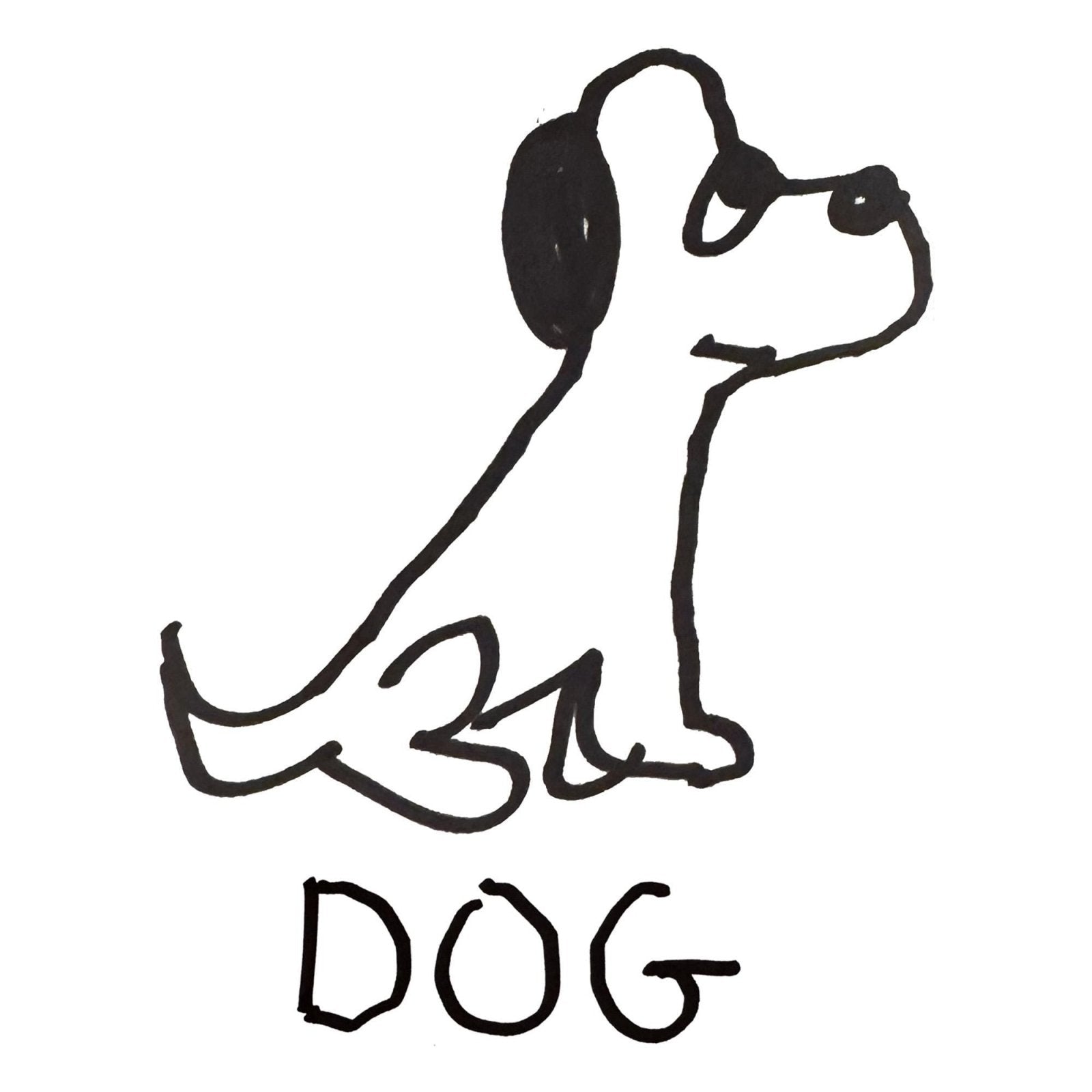 Dog - V-Neck T-Shirt
