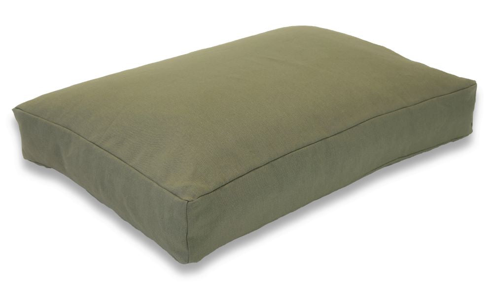 Hemp Dog Bed - Organic Natural Latex Foam Fill Orthopedic Support