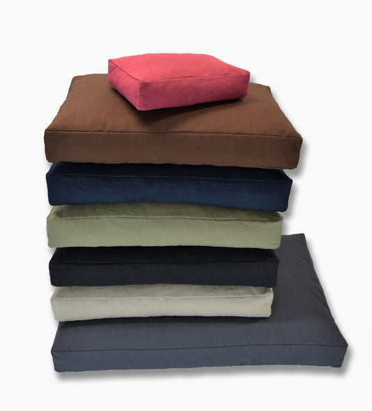 Hemp Dog Bed Covers - Durable Washable Replacement Cover Only