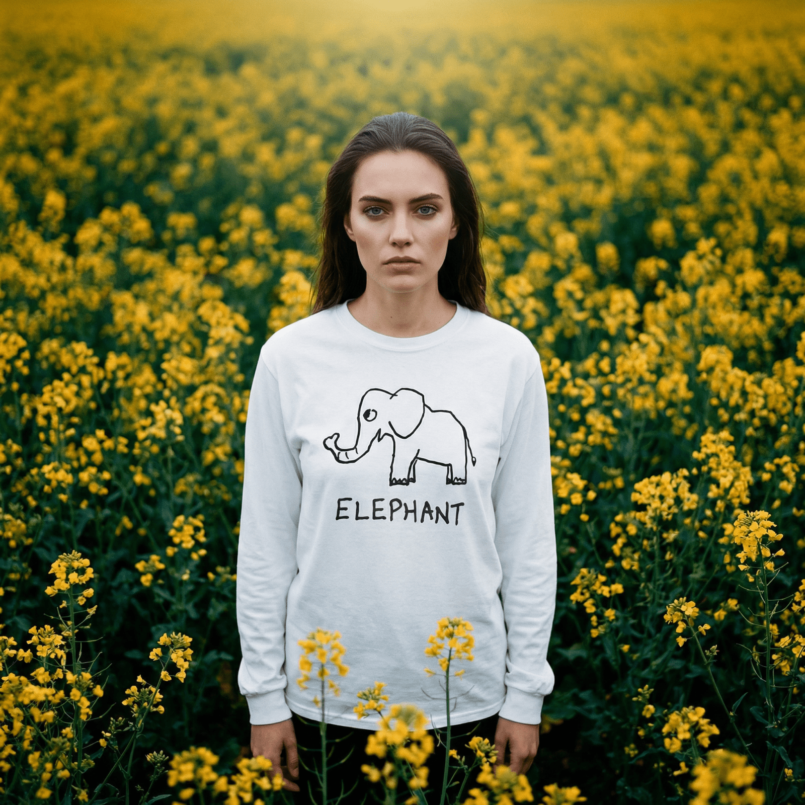 Elephant -  Long Sleeve Tee