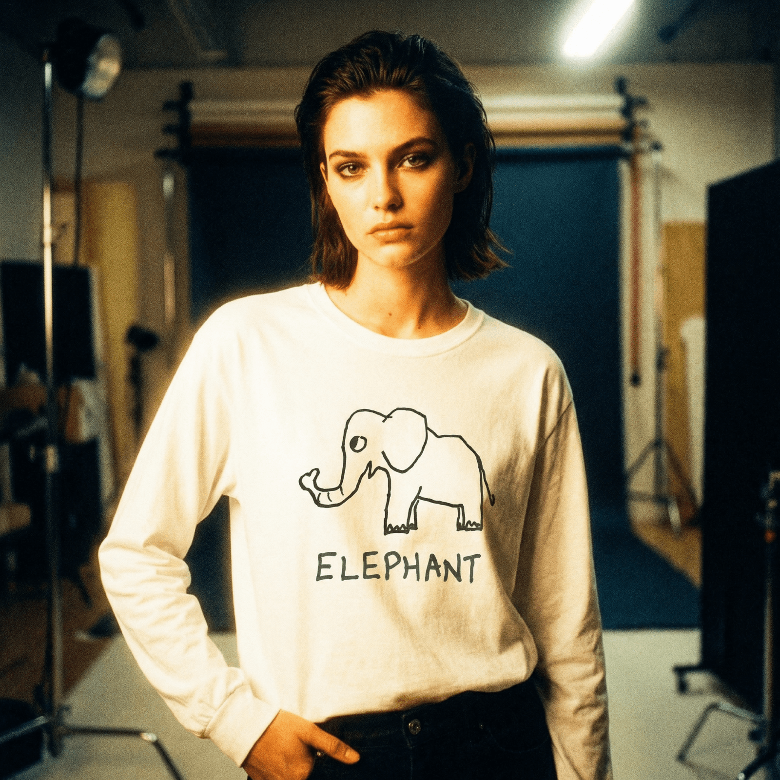 Elephant -  Long Sleeve Tee