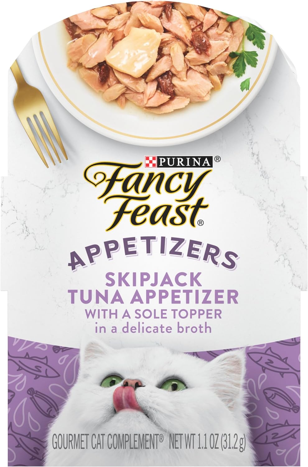 Fancy Feast Appetizers Skipjack Tuna Wet Cat Food (1.1oz)