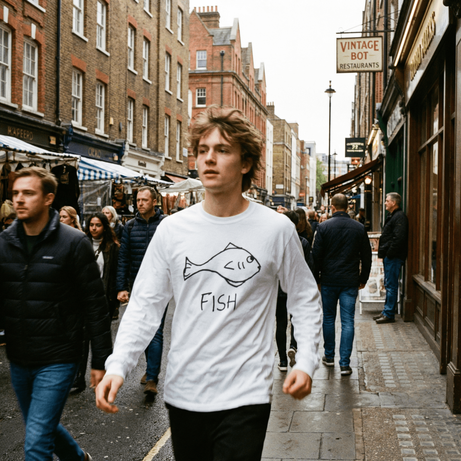 Fish - Long Sleeve Tee