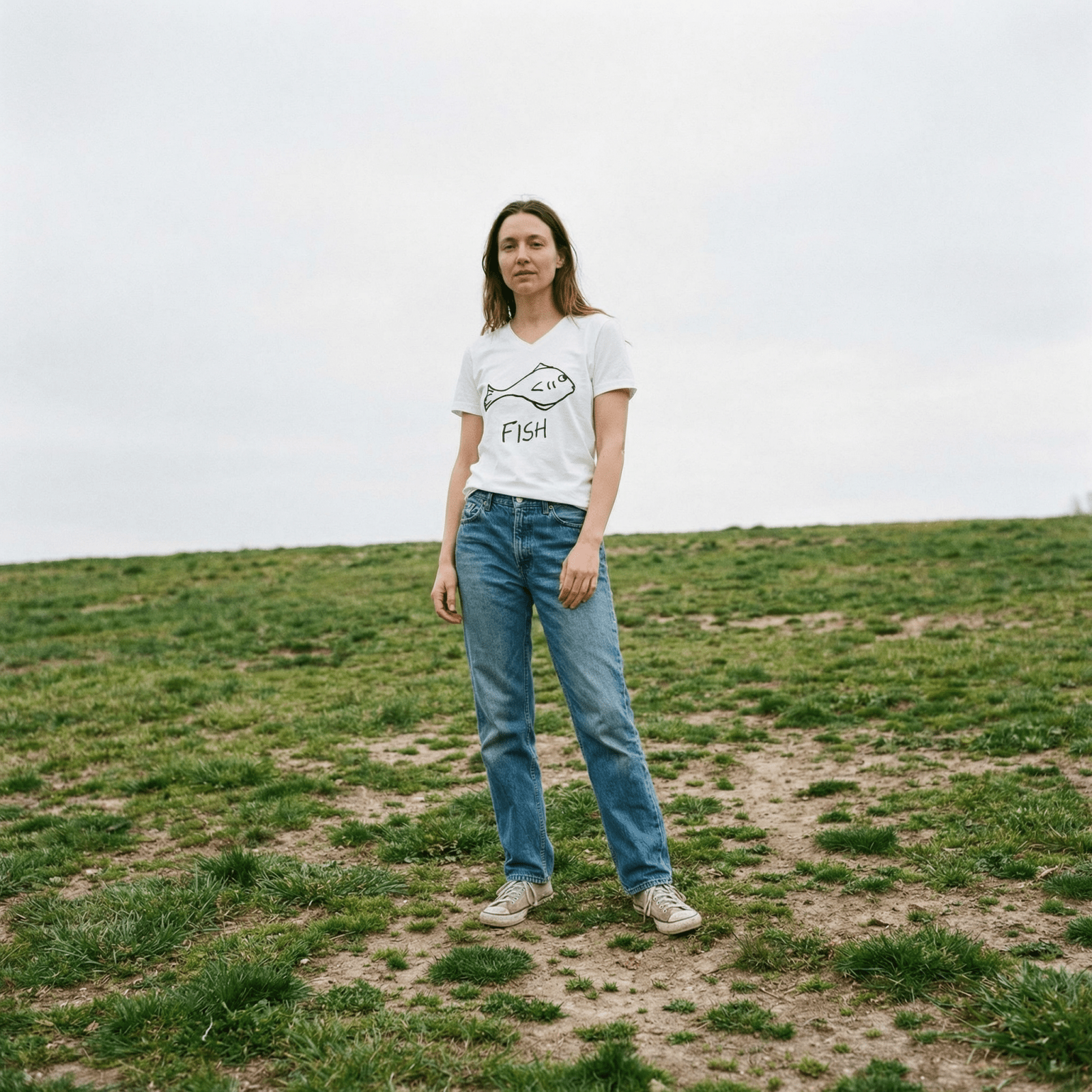 Fish - Women's V-Neck Tee