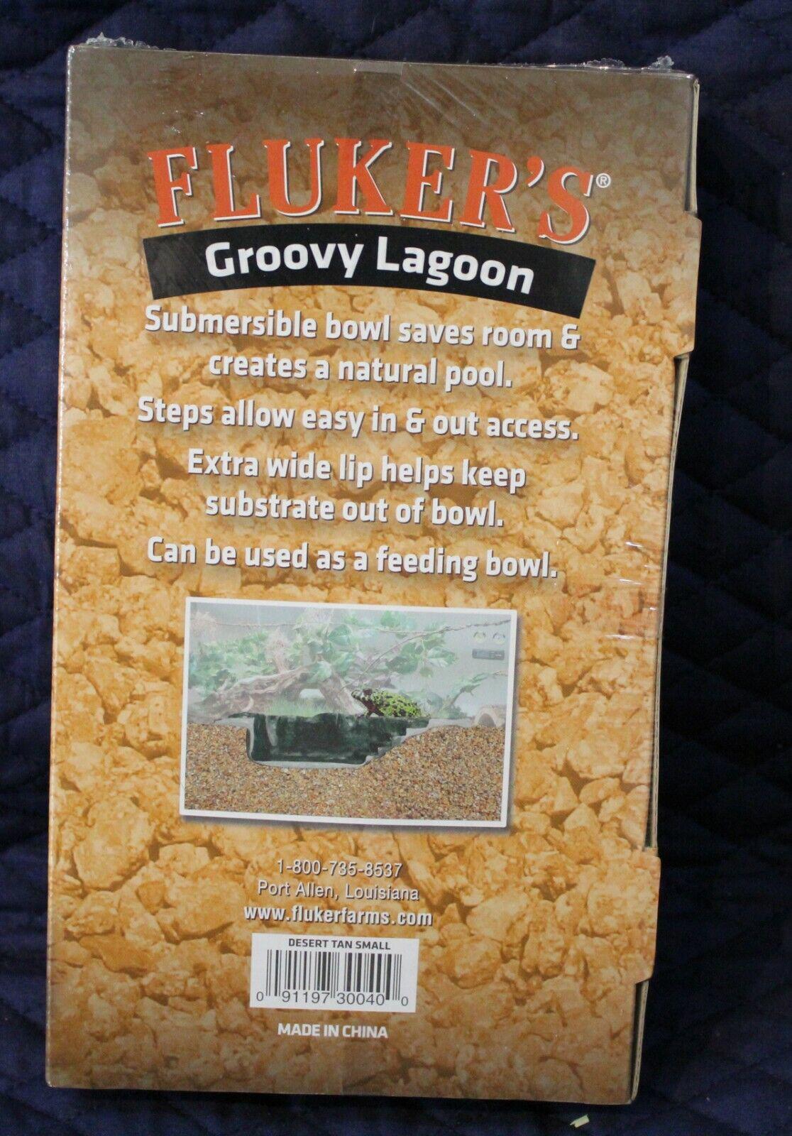 Flukers Groovy Lagoon Small Desert Tan