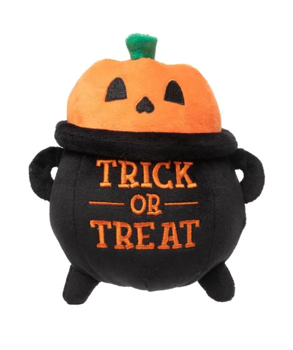 FuzzYard Dog Toy Trick Or Treat Cauldron