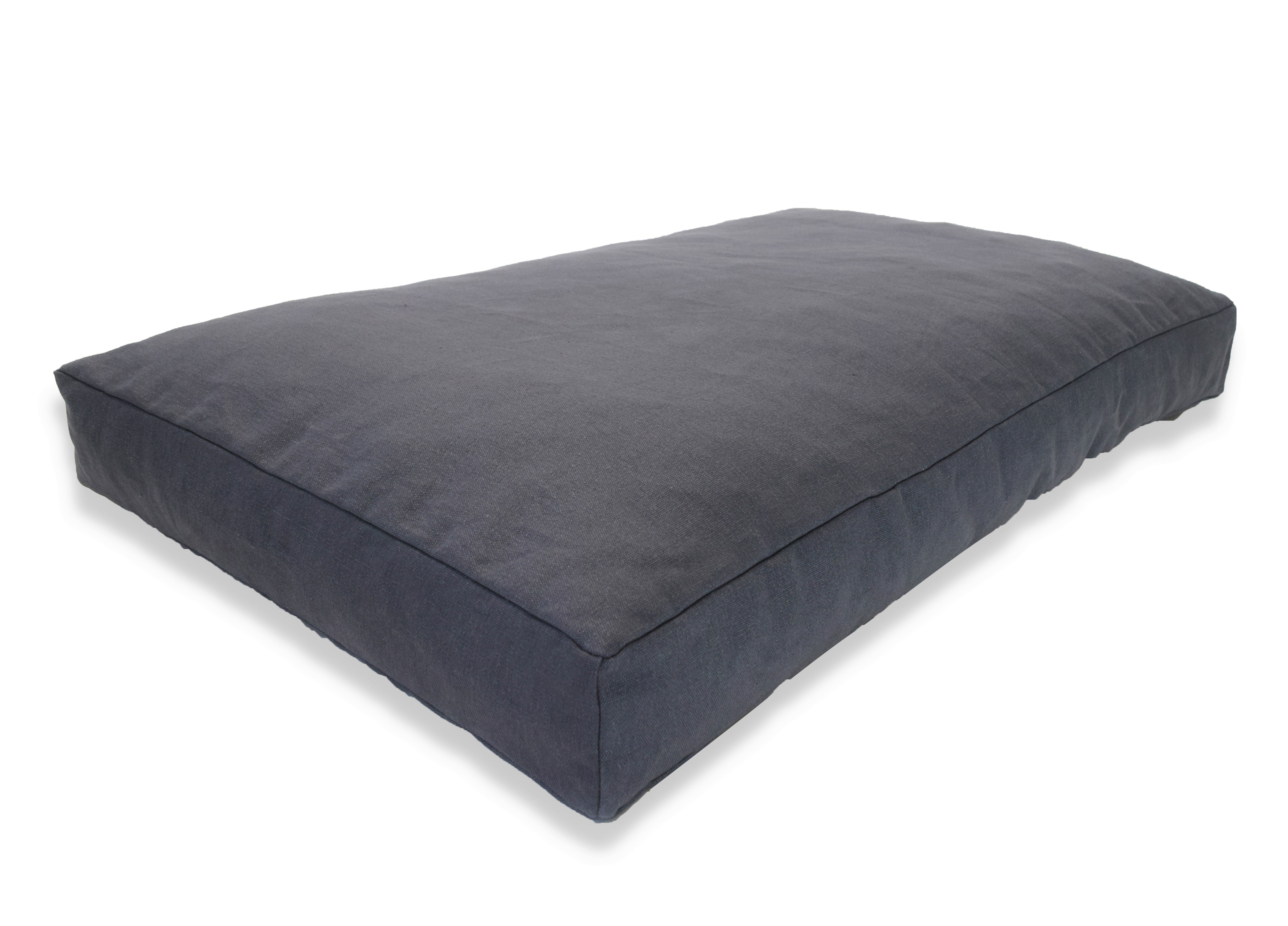 Hemp Dog Bed - Organic Natural Latex Foam Fill Orthopedic Support