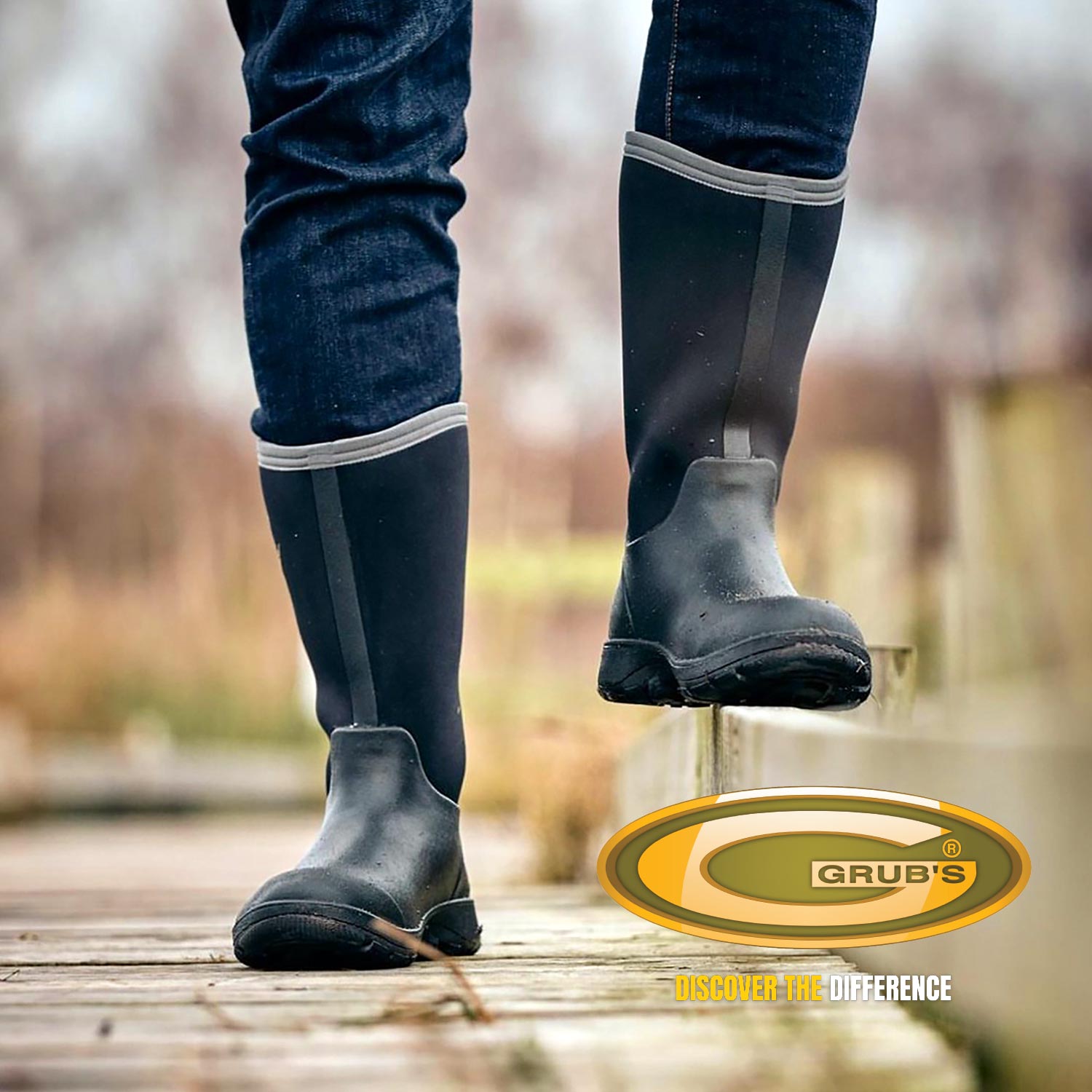 Grubs Tideline High Boot