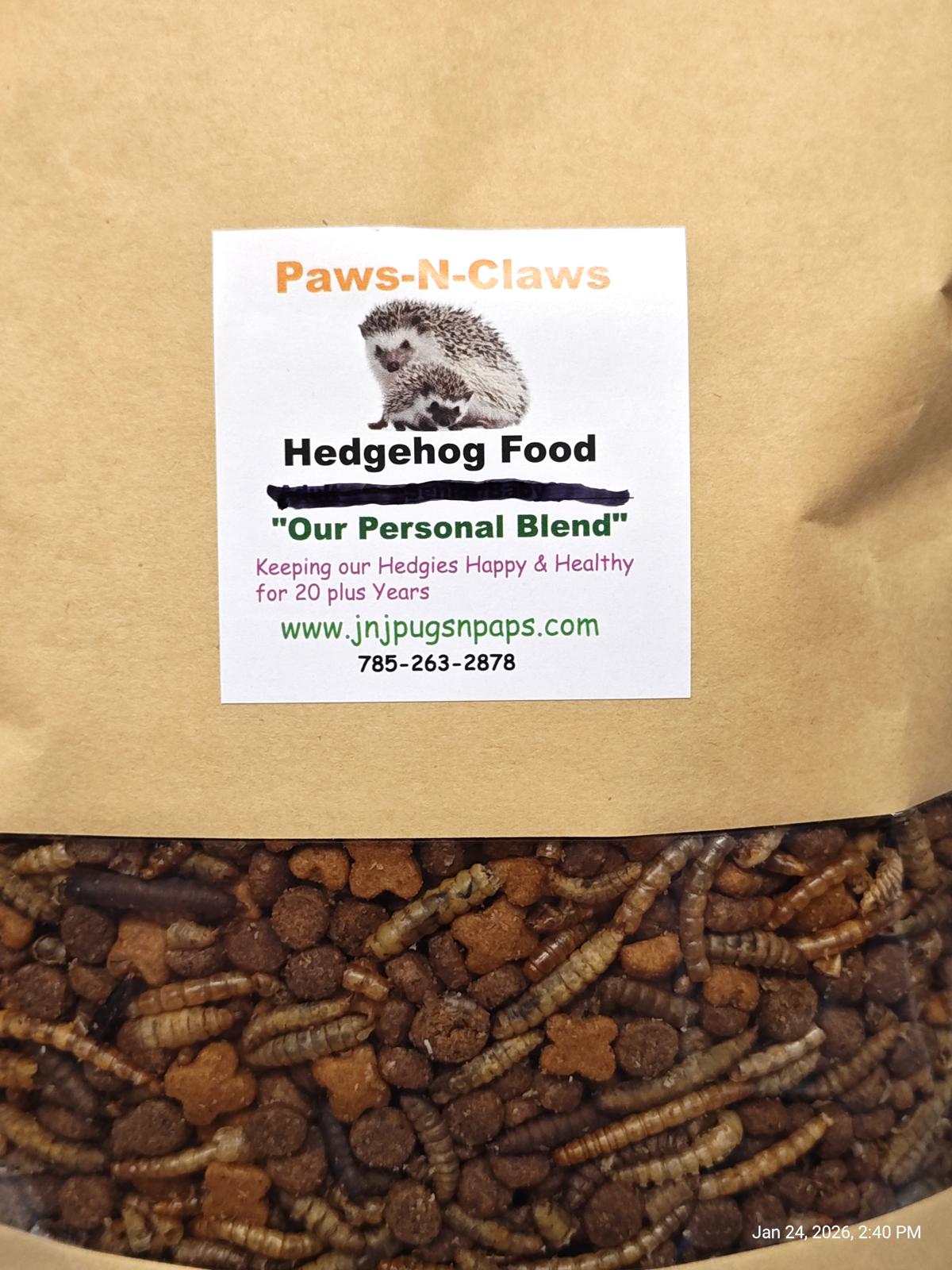 Hedgehog Food Complete Diet for your Hedgehog (#1lb)