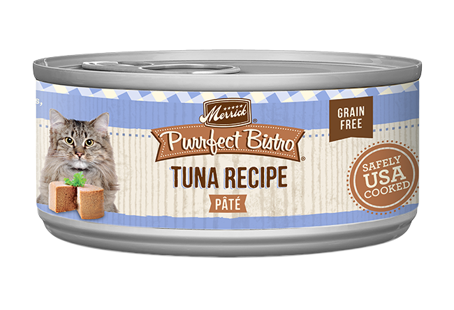 Merrick Purrfect Bistro Grain Free Adult Tuna Pate Cat Food