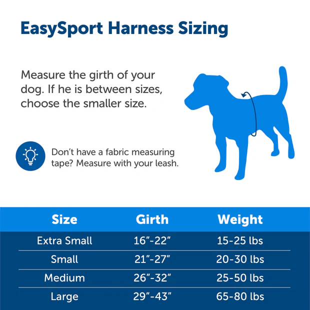 Petsafe Easysport Harness Teal Md