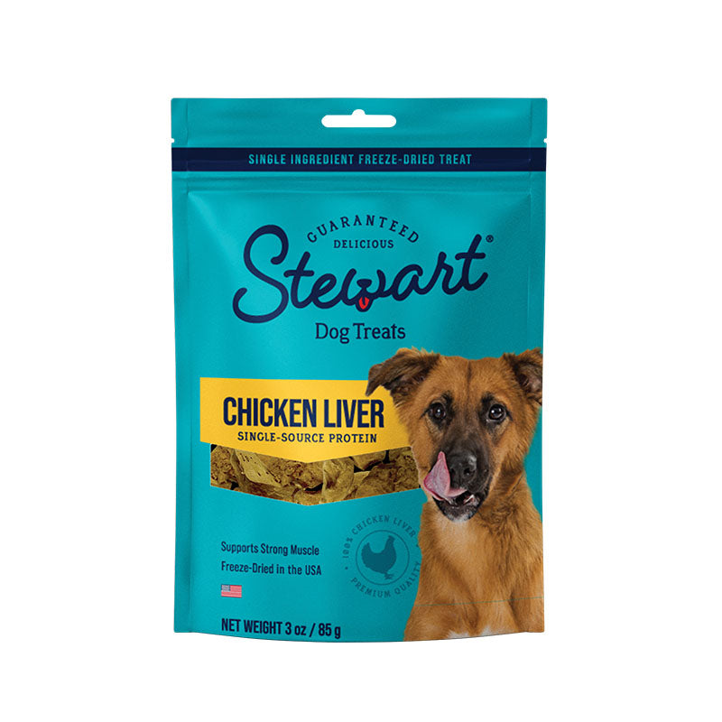 Stewarts Treats Chicken Liver Freeze Dried Dog Treats