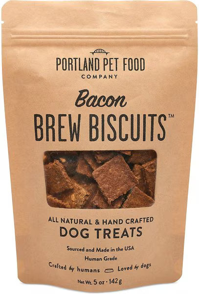Portland Dog Biscuits Bacon (5oz)