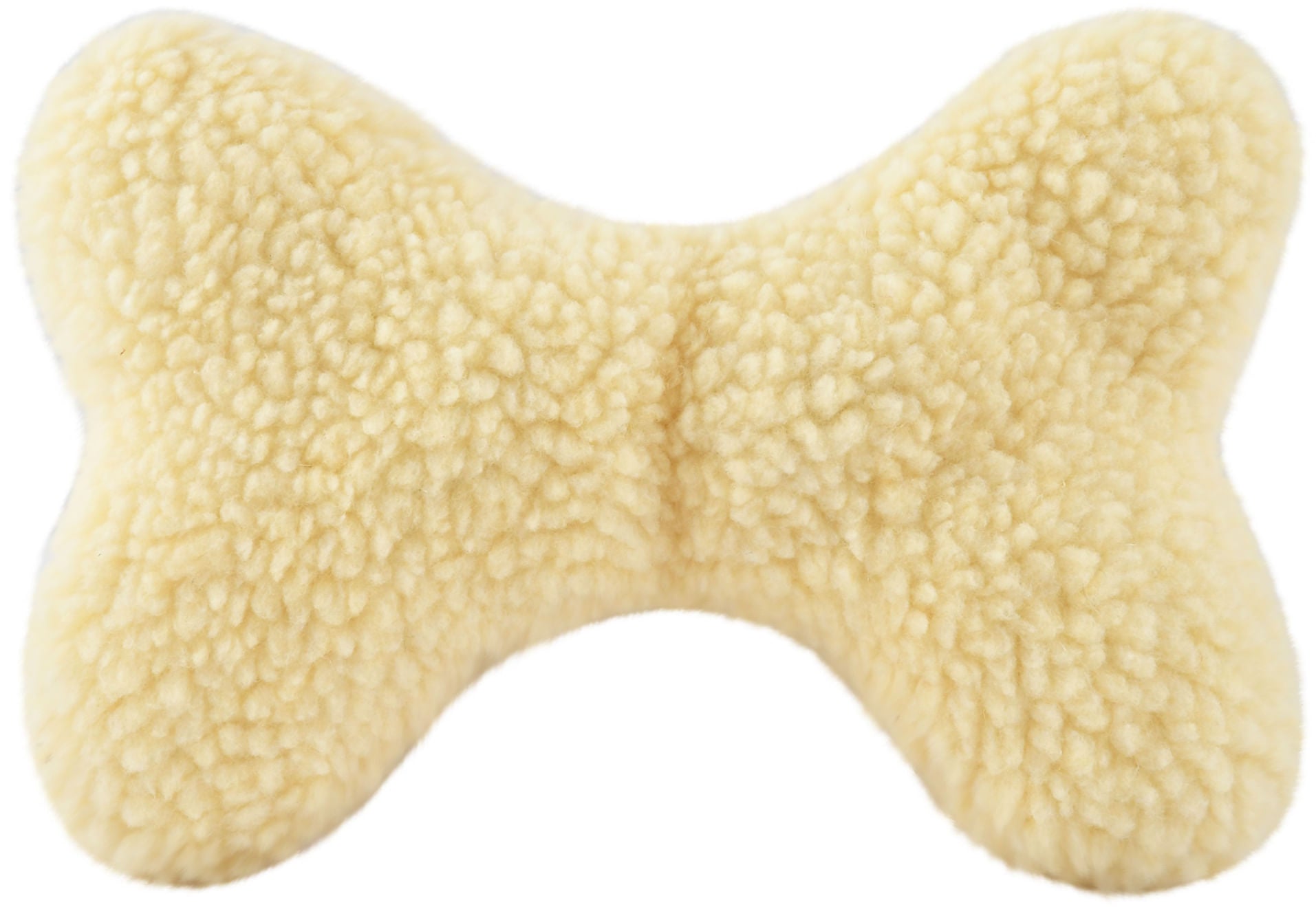 Jeffers Fuzzy Shapes Squeaker Dog Toys, Natural Color, Star/Man/Bone