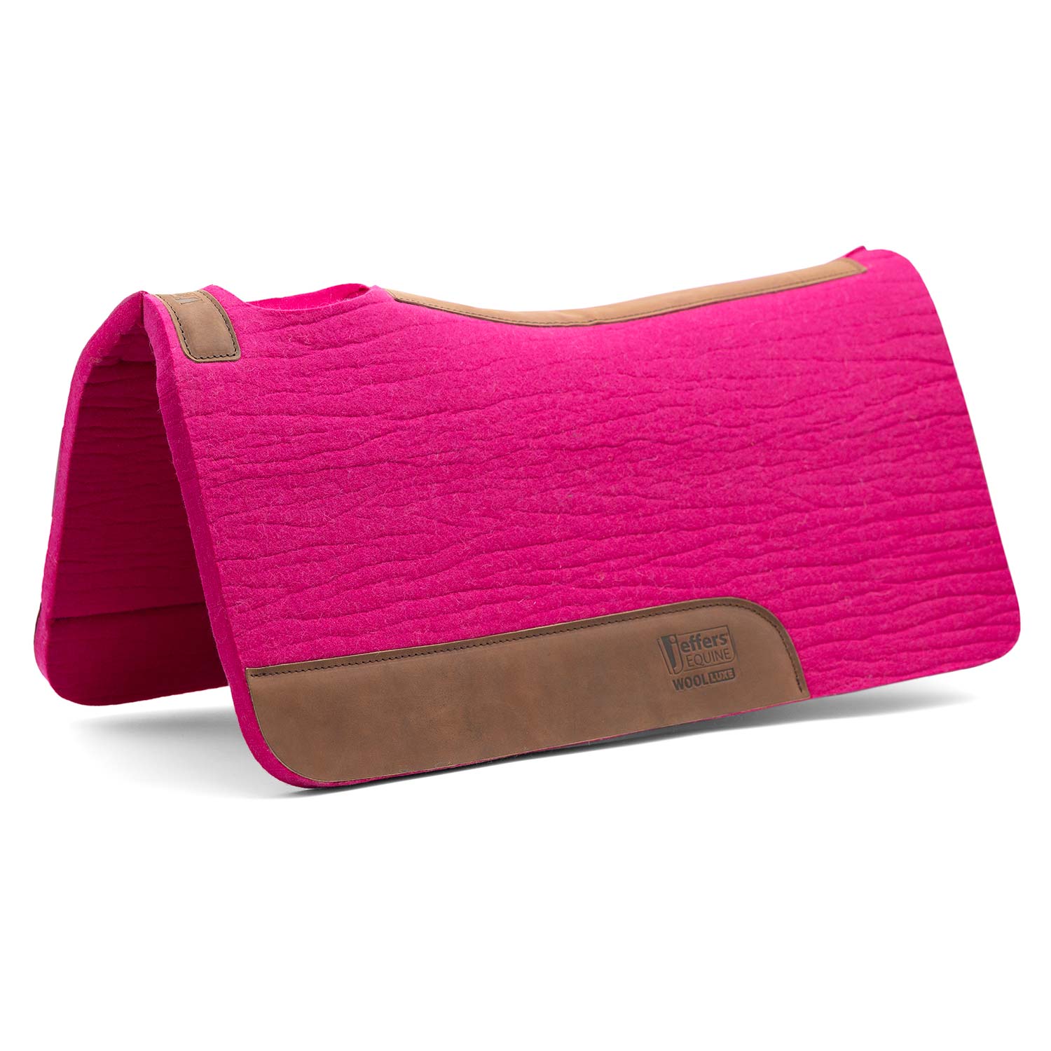 Jeffers WoolLuxe 100% Wool Equine Saddle Pad – Cushioned, Breathable, and Shock-Absorbing