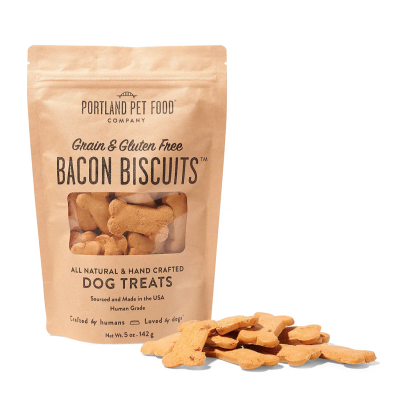 Portland Dog Grain Free Bacon Biscuits (5oz)