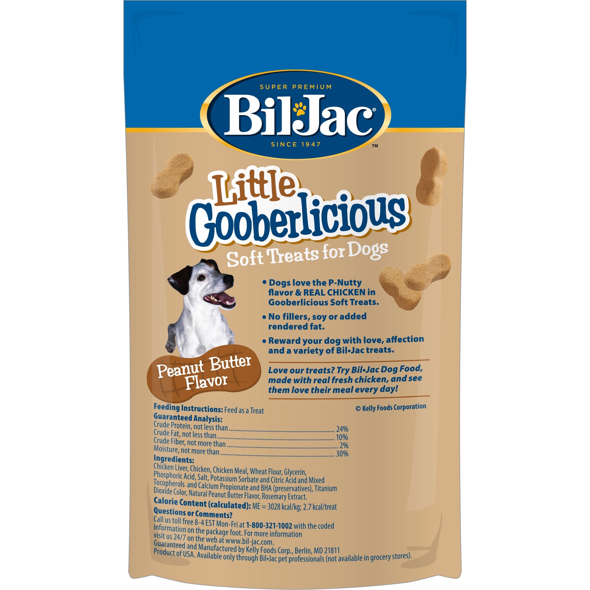 Bil-Jac Little Gooberlicious Soft Dog Treats (4oz)