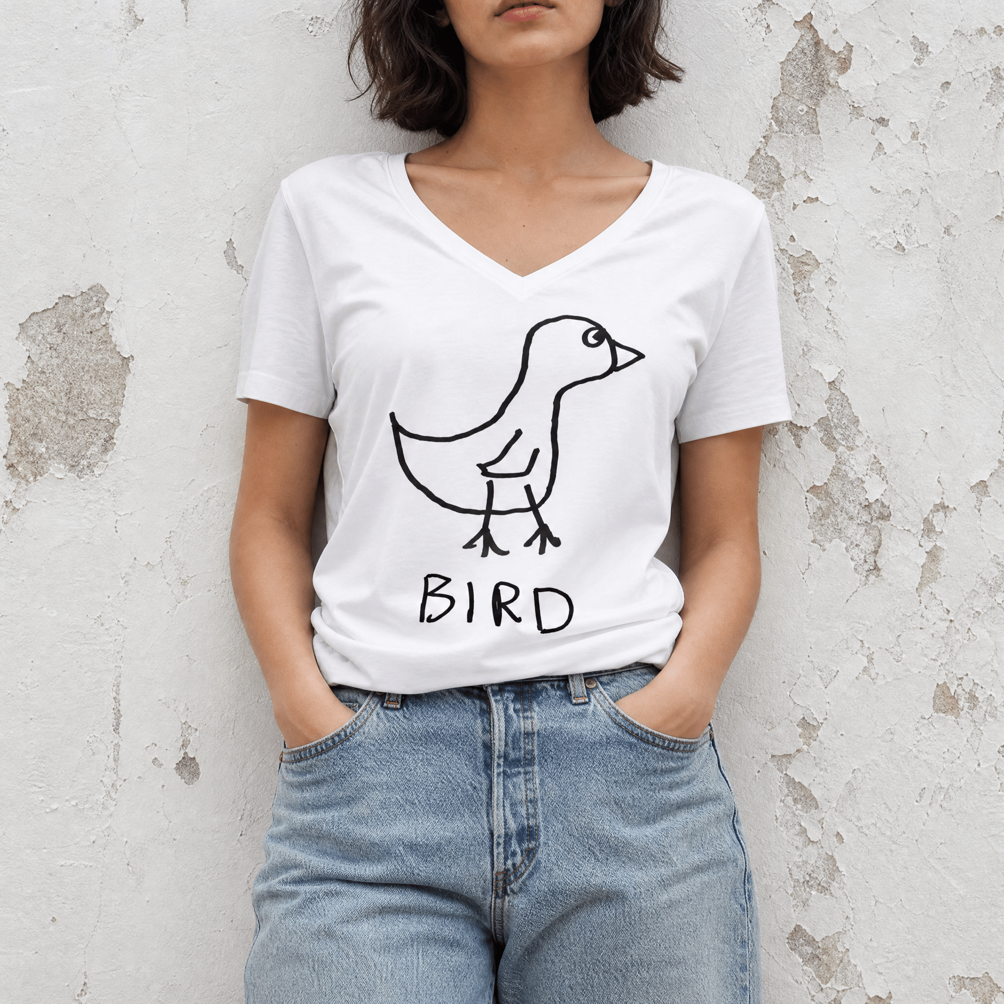 Bird - Women's V-Neck Tee