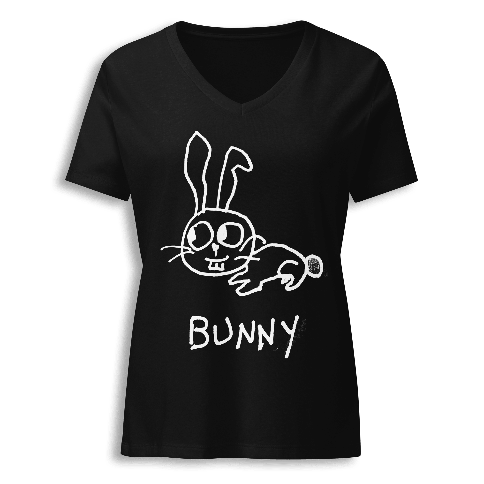 Bunny - Women's V-Neck Tee