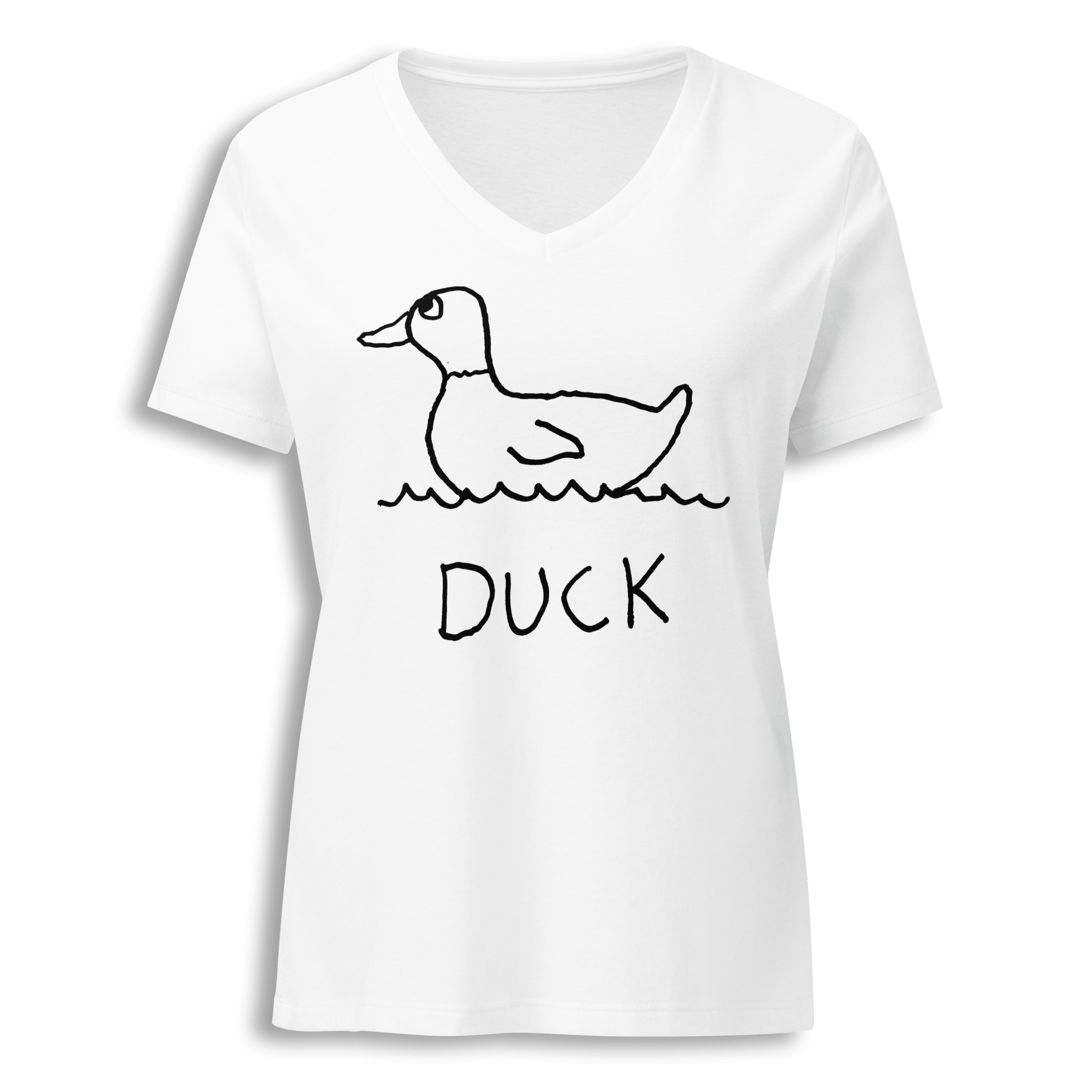 Duck - Women's V-Neck Tee