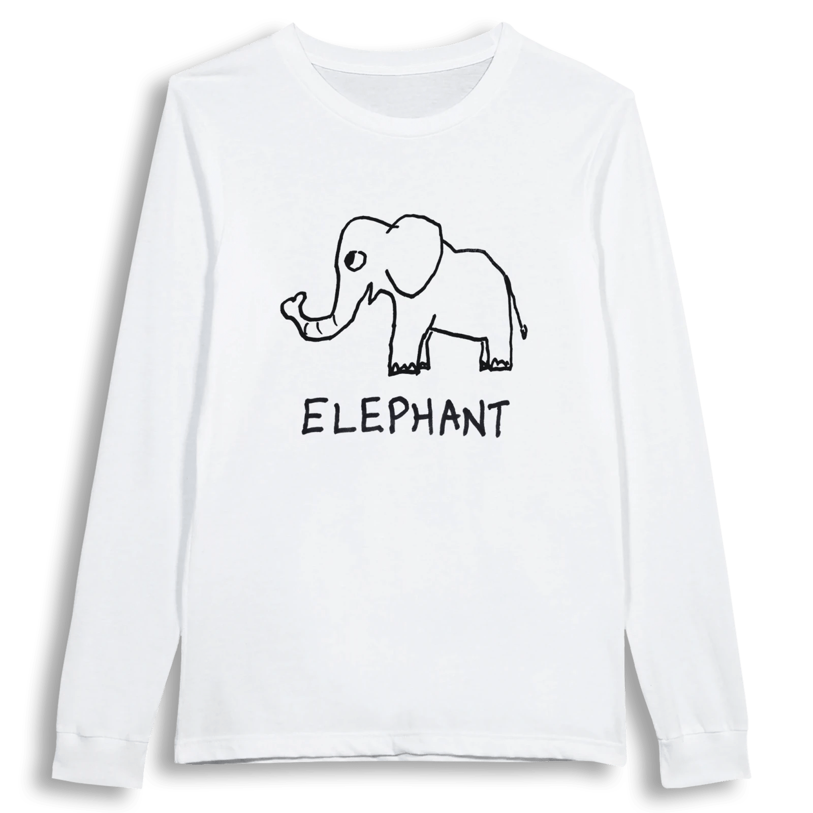 Elephant -  Long Sleeve Tee