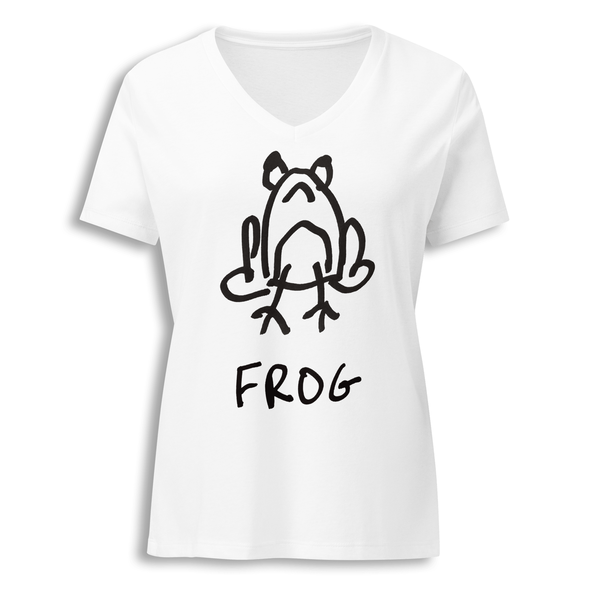 Frog - Women's V-Neck Tee
