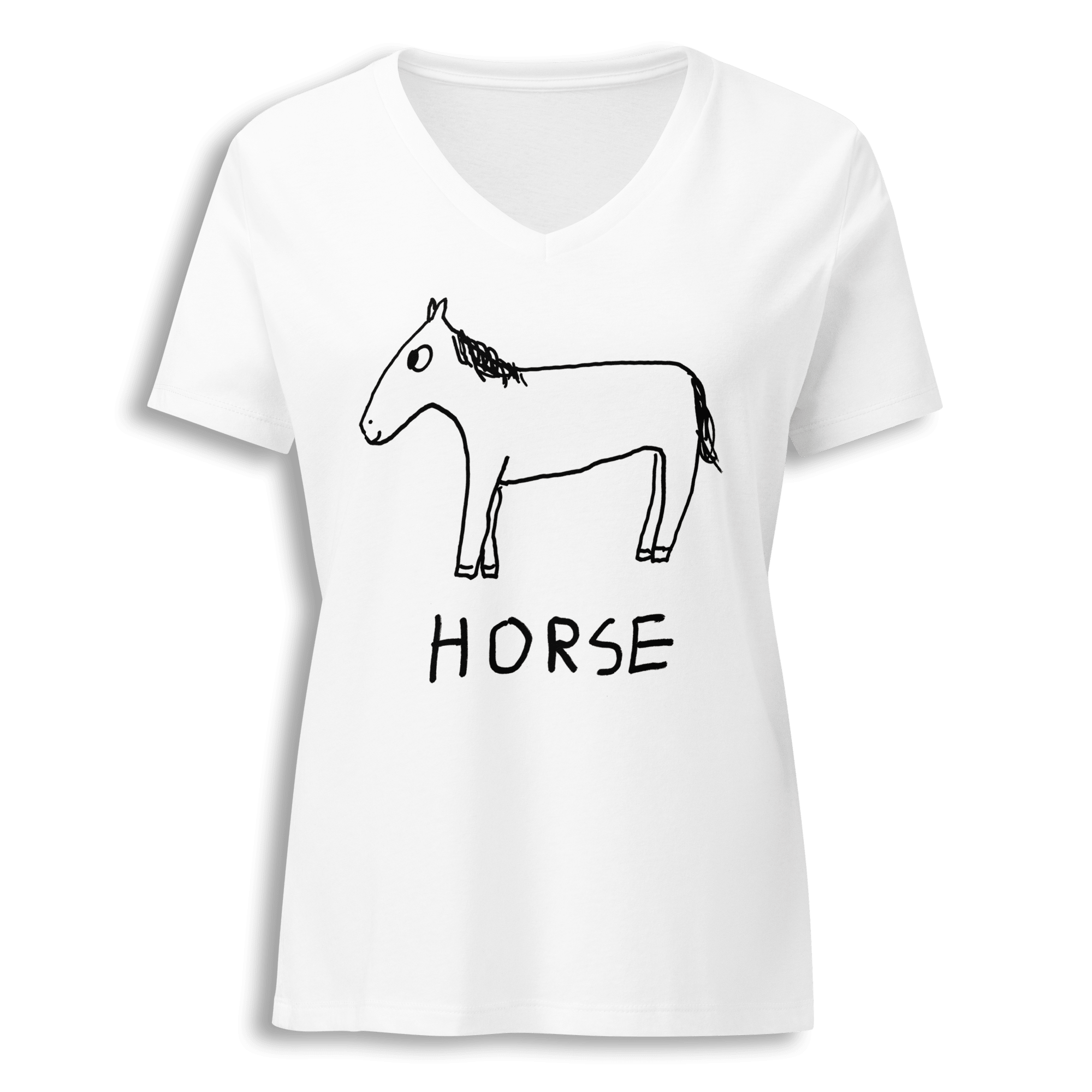 Horse - Women's V-Neck Tee