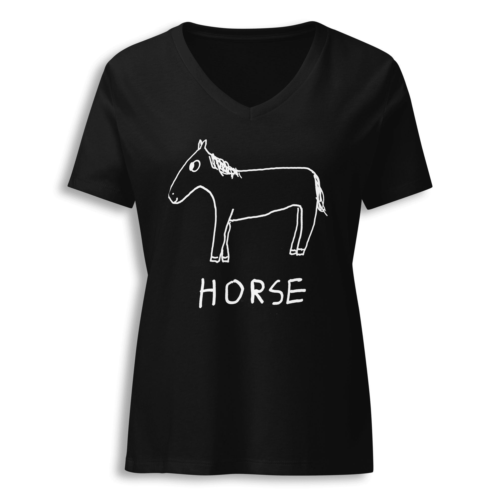 Horse - Women's V-Neck Tee