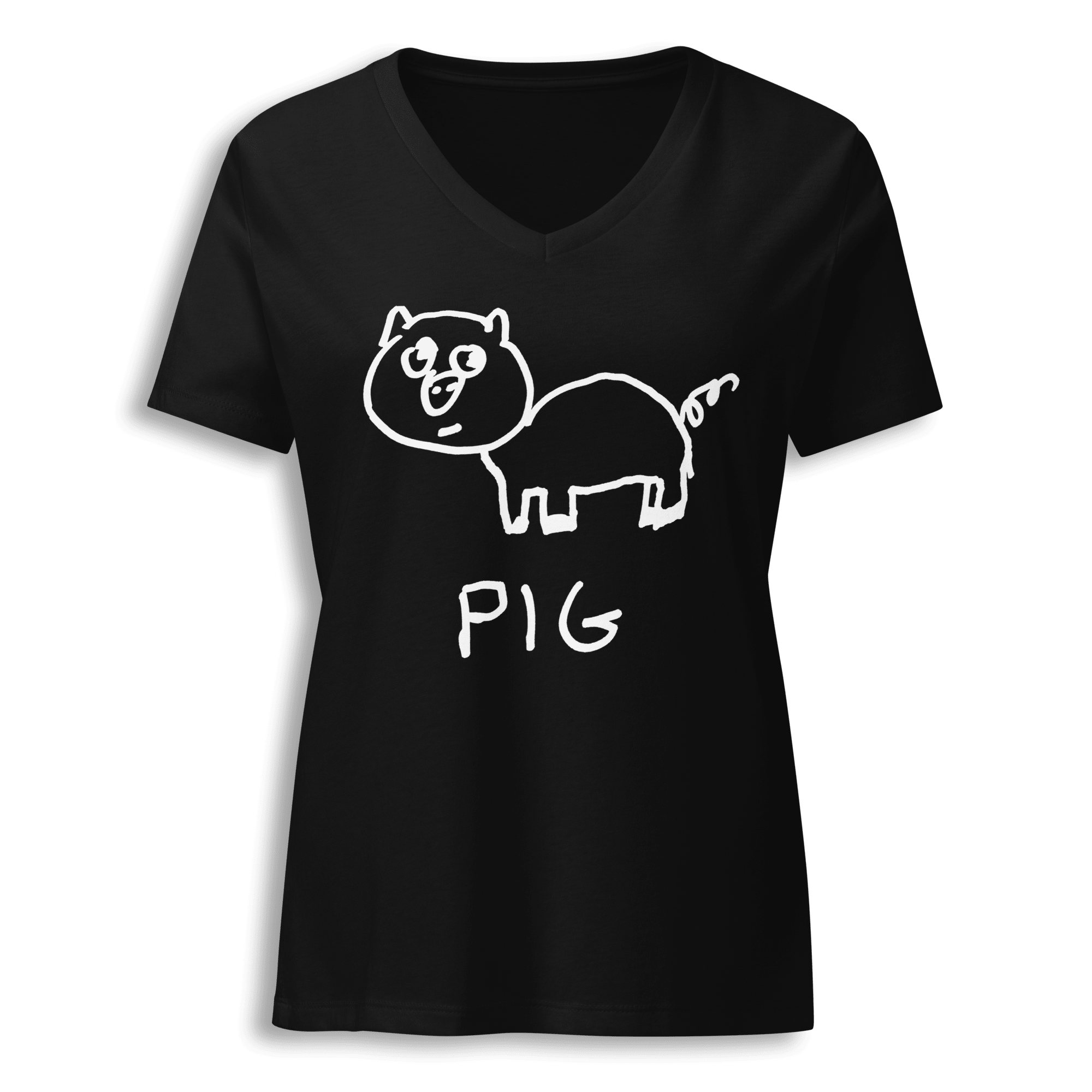 Pig - Women's V-Neck Tee