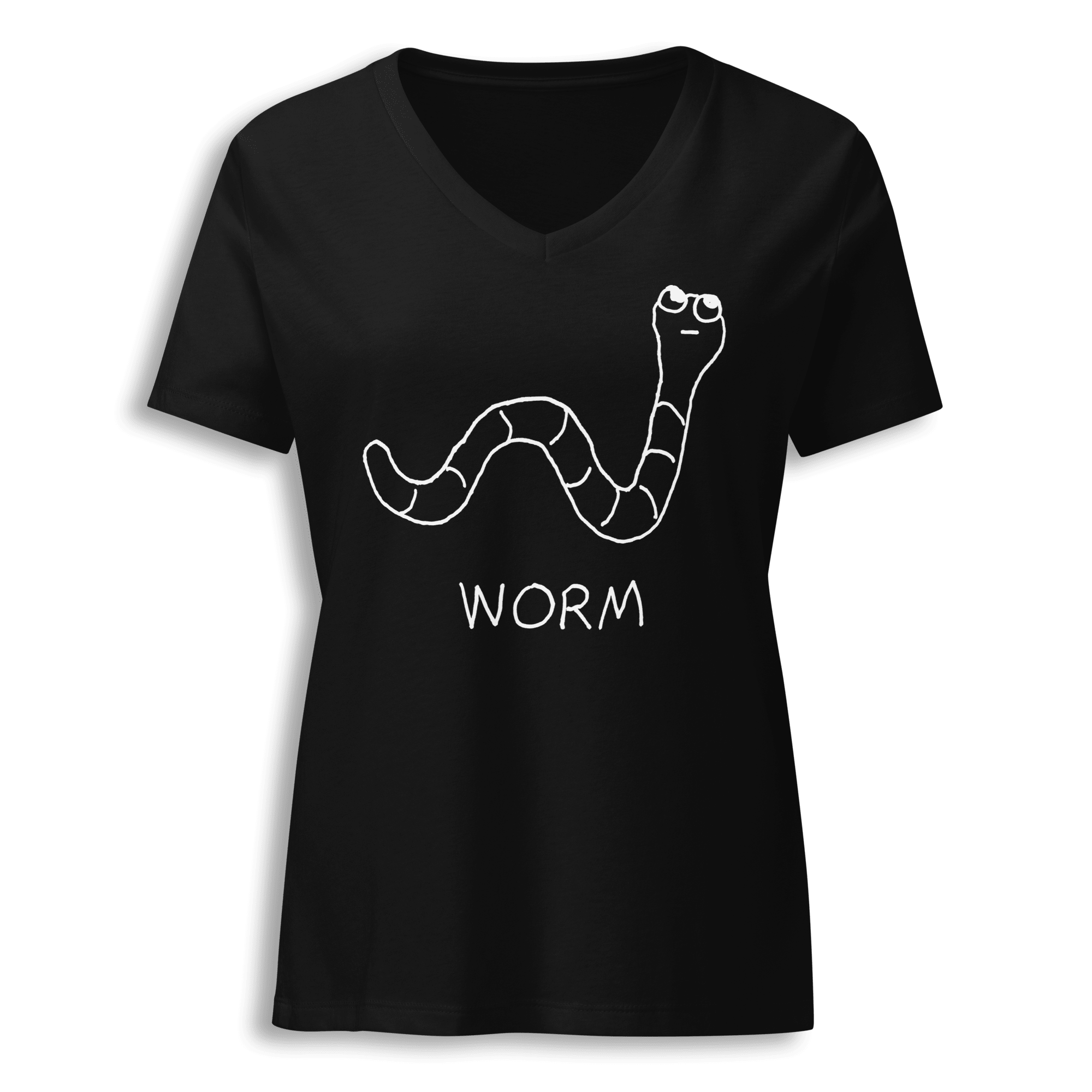Worm - Women's V-Neck Tee