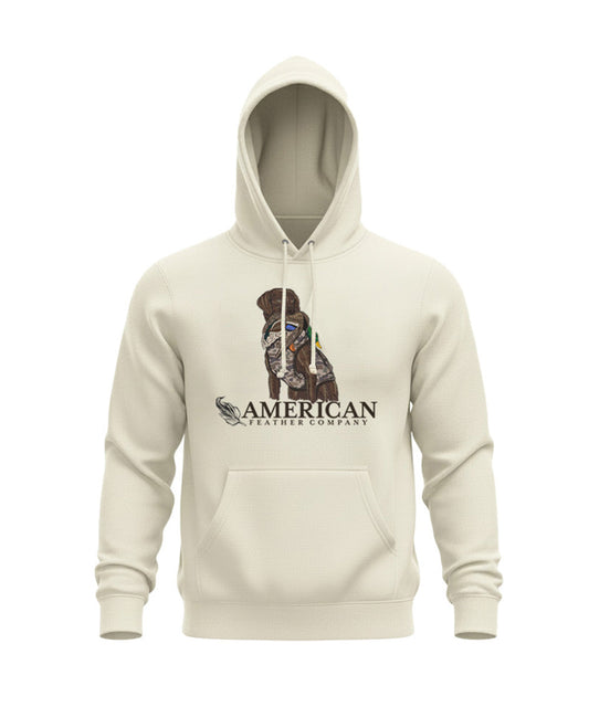 Duck Dog Hoodie - Soft Fleece Mallard Hunting Sweatshirt
