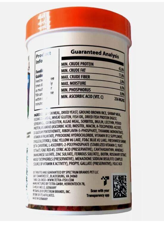 Tetra Goldfish Fish Food Vitamin C Flakes – Cleaner Water & Complete Diet by PNC Family FInds