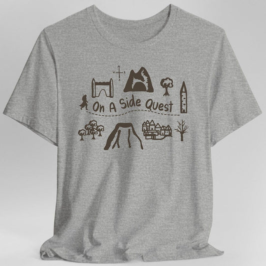 On A Side Quest Doodle T-Shirt