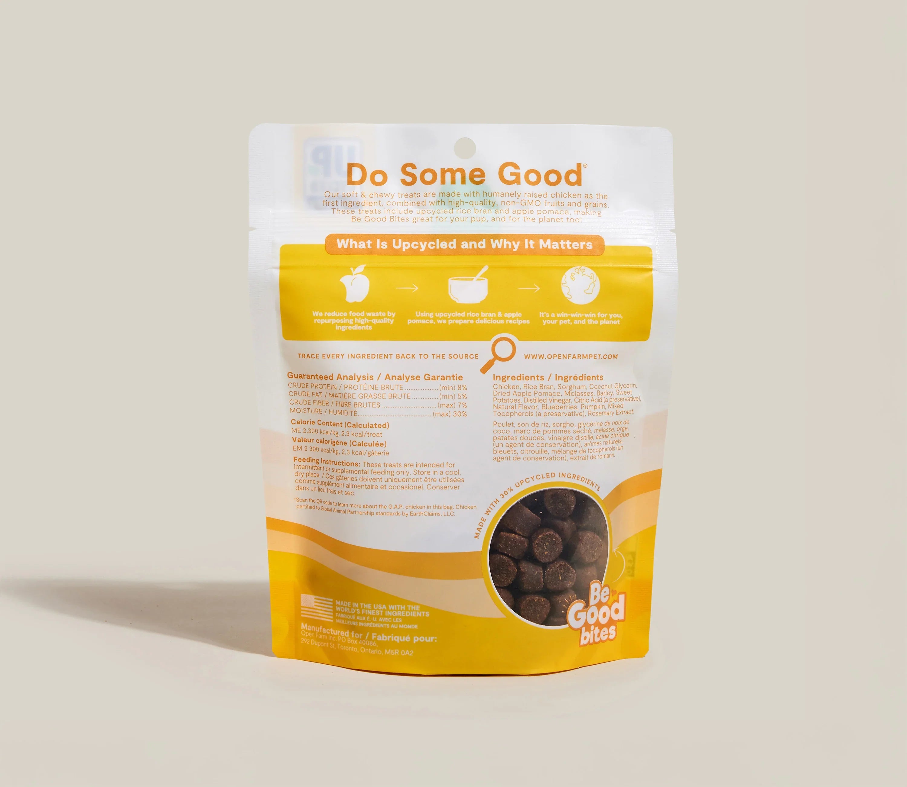 Open Farm Dog Be Good Bites Chicken (6oz)