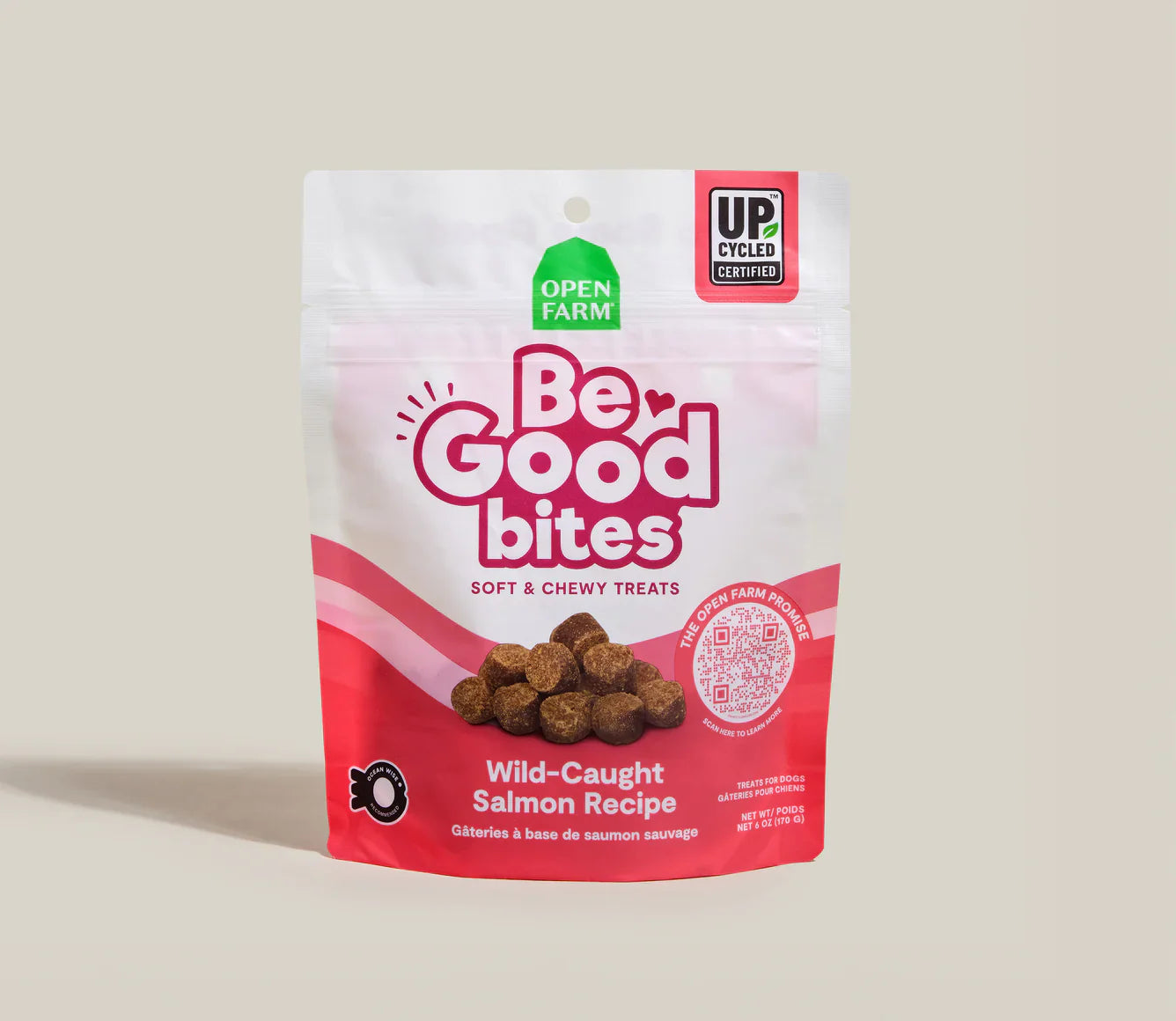 Open Farm Dog Be Good Bites Salmon (6oz)